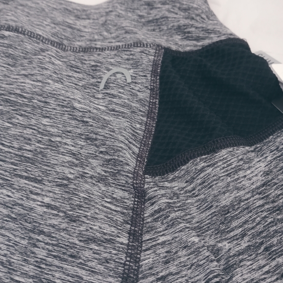 Head Fresh Mesh Black Heather Tennis Skort Nwt L - Picture 8 of 10